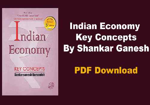 Indian-Economy-Key-Concepts-PDF-By-Shankar-Ganesh